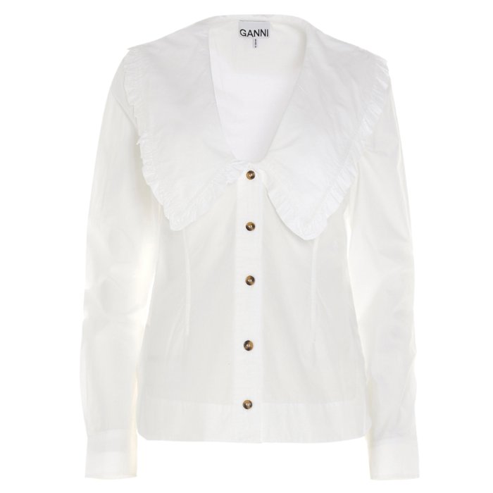 楽天市場】GANNI ガニー ブラウス 3D Jacquard Sleeveless Ribbon