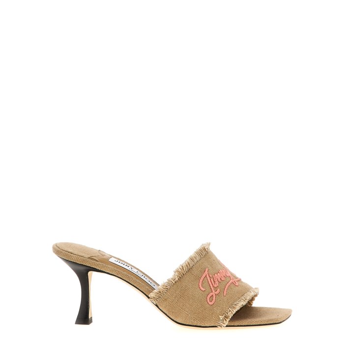 ジミーチュウ MAITI flat フラット ミュール スライドサンダル 厚底