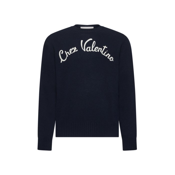 美品♪ヴァレンティノ 長袖ニット ペプラム バイカラー クルーネック L sv3 美品♪ヴァレンティノ 長袖ニット ペプラム バイカラー クルーネック L sv3