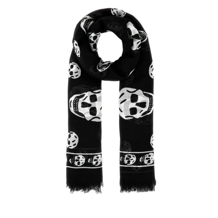 イタリア製【未使用】☆アレキサンダーマックイーン：ウール　マフラー 楽天市場】【広尾店】未使用 アレキサンダーマックイーン ALEXANDER