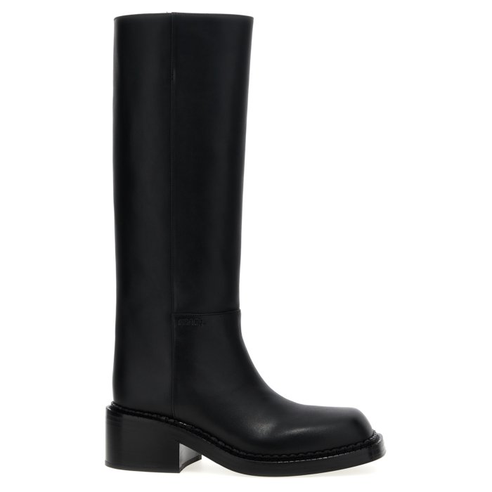 楽天市場】プラダ ブーツ リナイロン トライアングルロゴ ブラック