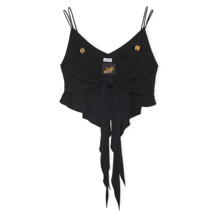 Y*K様 LOEWE ロエベ タンクトップ ブラック LOEWE☆アナグラムタンクトップコットンブラック (LOEWE/Tシャツ