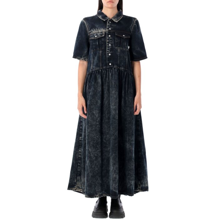楽天市場】GANNI ガニー ワンピース 3D JACQUARD STRAP DRESS F7449
