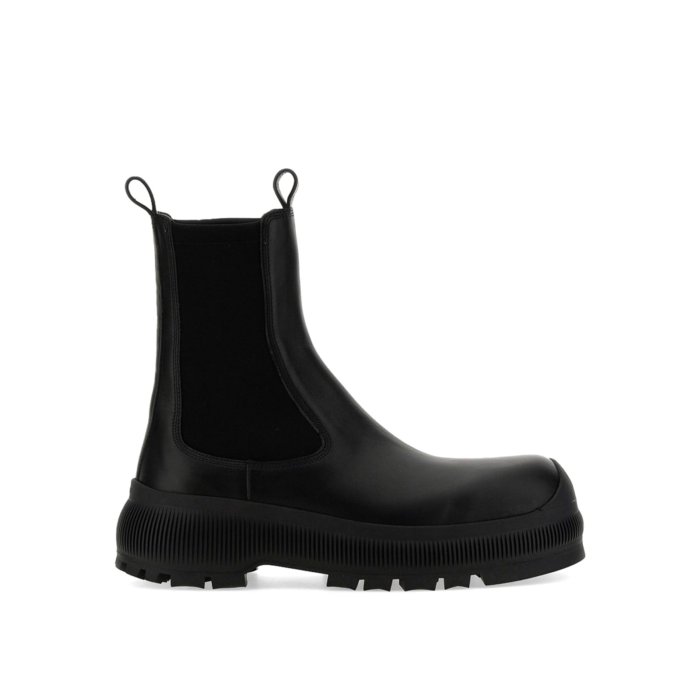 27cm JIL SANDERジルサンダーサイドゴアシューズ 42 JIL SANDER(ジルサンダー) サイドゴアブーツ ブラック サイズ 36