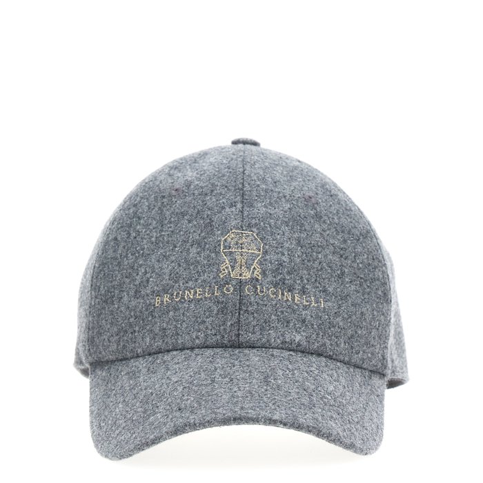 最終価格ブルネロクチネリ ベースボールキャップ　グレー　M BRUNELLO CUCINELLI/ブルネロ クチネリ_Men通販 | ウォーター