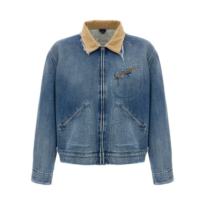 美品　MM6 　メゾンマルジェラ　デニムジャケット　Gジャン　グラデーション 三越伊勢丹 | MM6 Maison Margiela/エムエムシックス メゾン