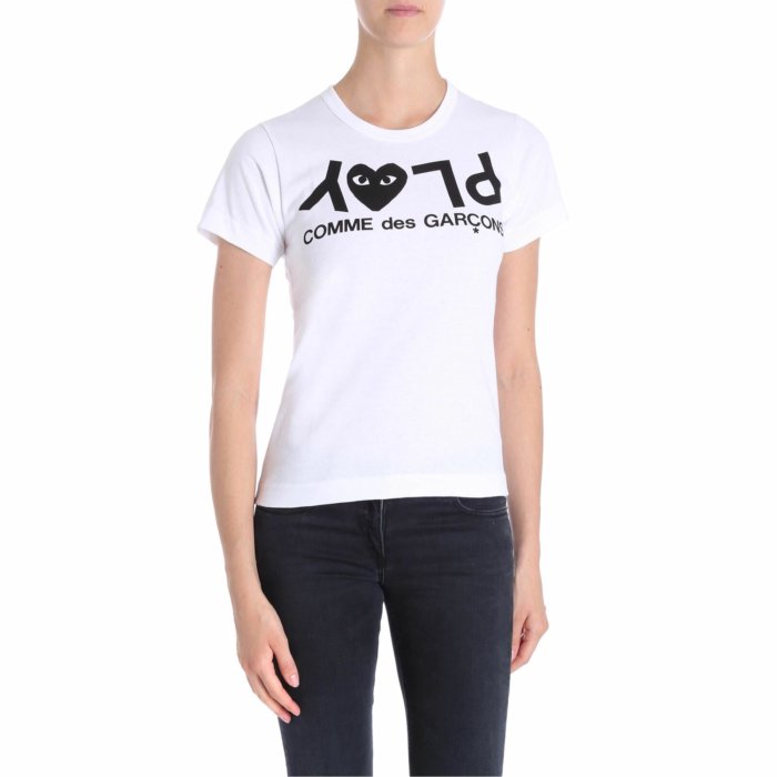 COMME des GARCONS GIRL ドットTシャツ XS org.jpg