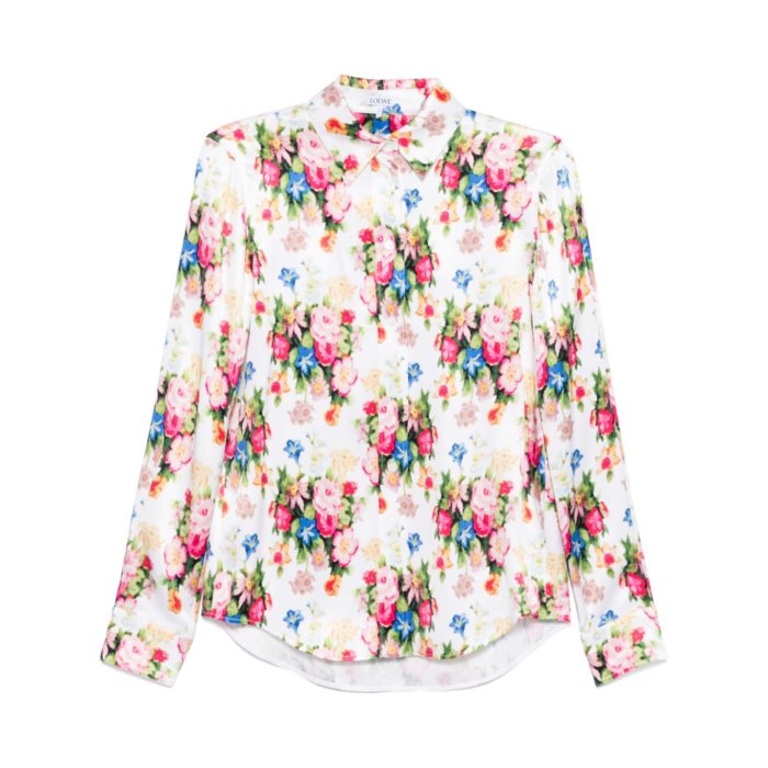 楽天市場】LOEWE ロエベ ロングシャツ S540Y06X62 レディース