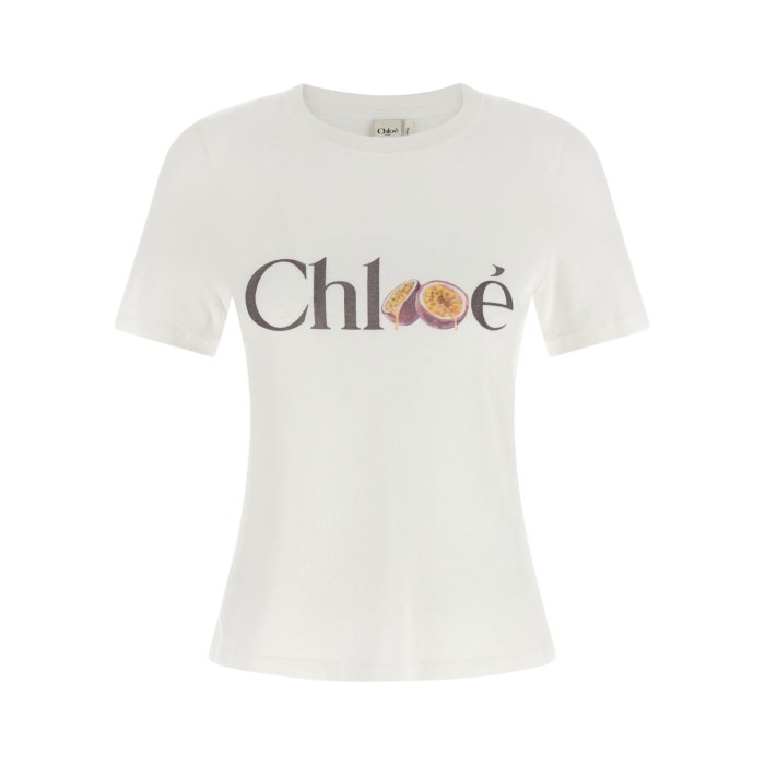 楽天市場】Chloe クロエ Crew Neck T-Shirts クルーネック Tシャツ