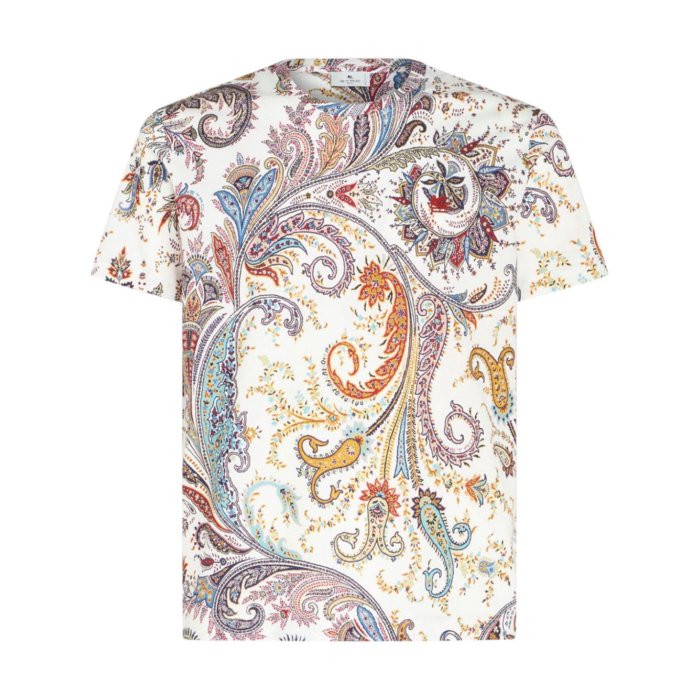 エトロ　ETRO 半袖Tシャツ　イタリア製 楽天市場】エトロ ETRO Tシャツ クルーネック 半袖 春夏 メンズ