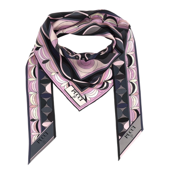 EMILIO PUCCI　シルクスカーフ 楽天市場】EMILIO PUCCI エミリオプッチ スカーフ 3EGB46 3EC26