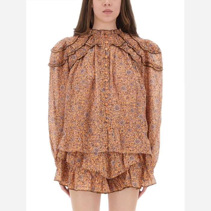 美品　イザベルマラン　ISABEL MARANT　花柄ブラウス　36　完売商品 イザベルマランエトワール花柄ブラウス