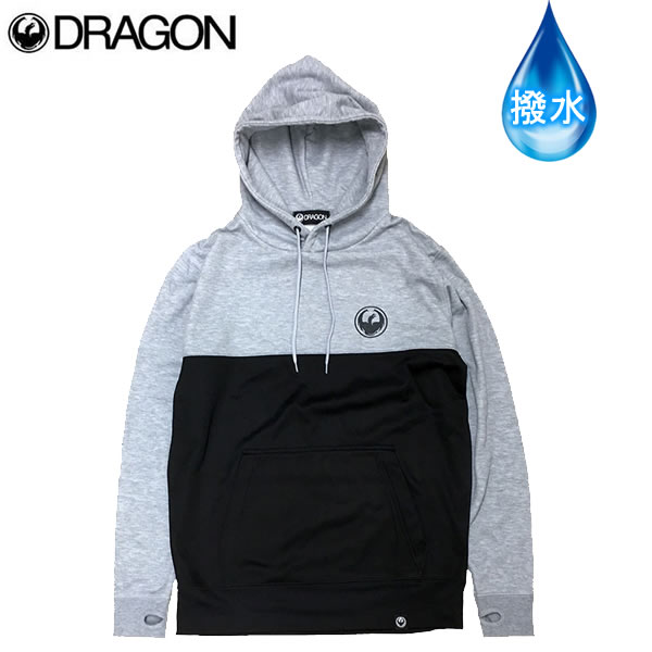 高い品質 スノーボード パーカー 撥水 19 Dragon ドラゴン Basic Bonding プルオーバー グレイ ブラック 防水 撥水加工 パーカー C1 S2 W 初回限定 Mairie Arcangues Fr