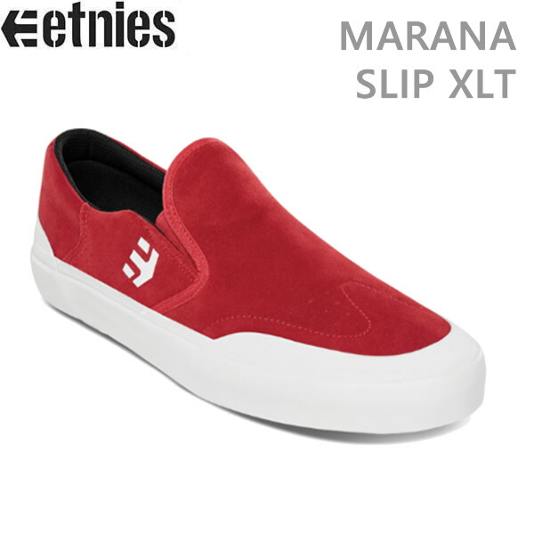[正規品 無料ラッピング可]　エトニーズ スニーカー マラナスリップ MARANA SLIP XLT RYAN SHECKLER / RED WHITE etnies シューズ スケシュー　スケボー【s6】