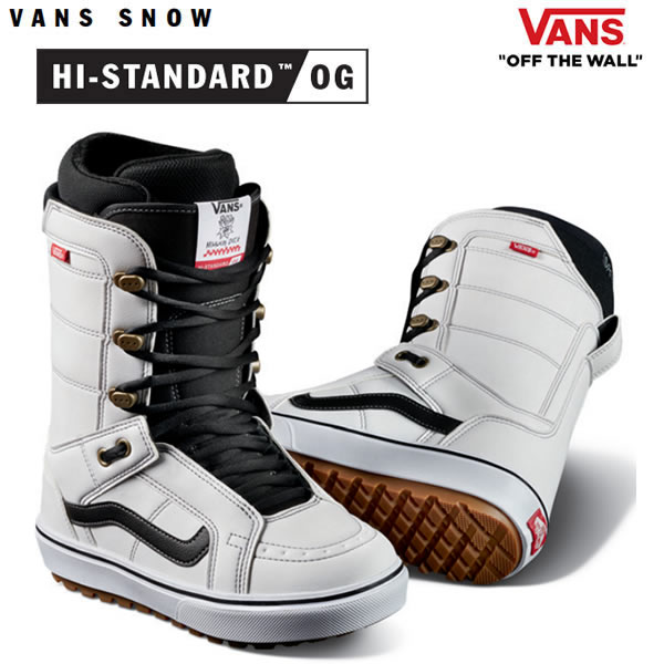 楽天市場】バンズ スノーボード ブーツ レディース VANS HI-STANDARD OG ハイスタンダードOG / BLACK/WHITE（22-23  2023）日本正規品 【C1】 : スノーボードＳＴＯＭＰ