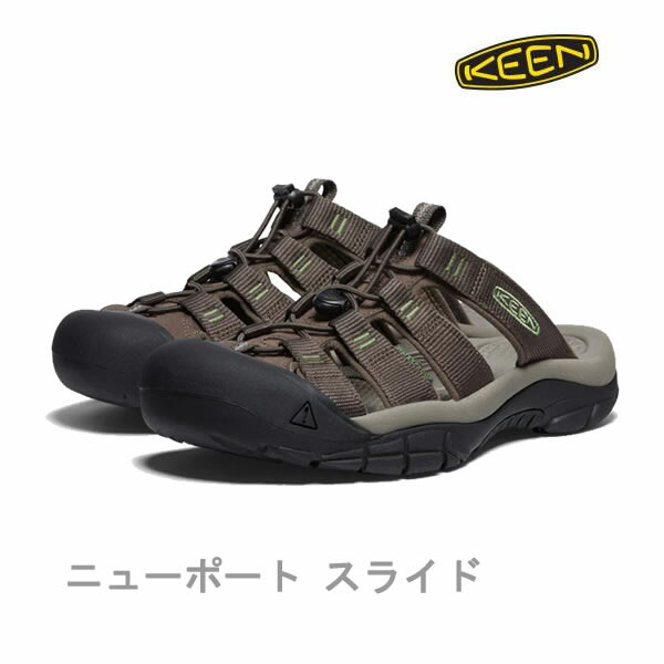 (取寄) キーン メンズ ニューポート スライド KEEN men KEEN Newport Slide Canteen/Campsite 楽天市場】KEEN サンダル メンズ ニューポート スライド Canteen
