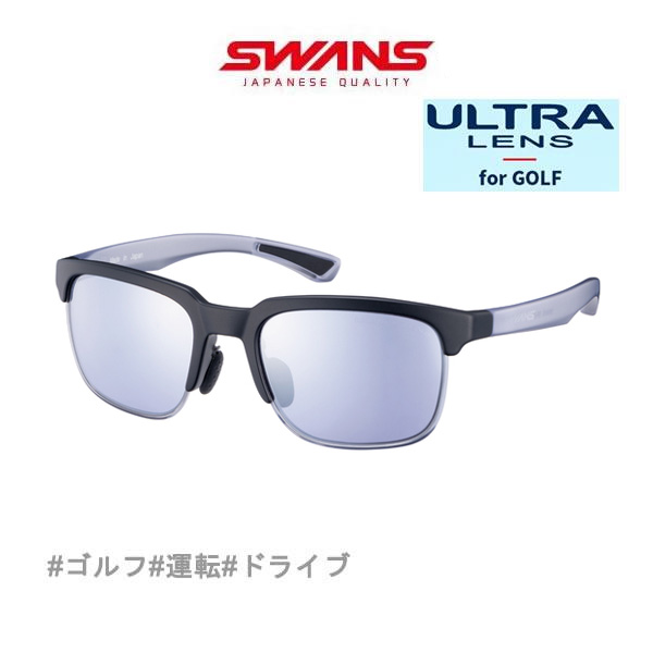 SWANS ER-02 サングラス クリアウォームグレー(ER1-0151) ER1-0151 GRY