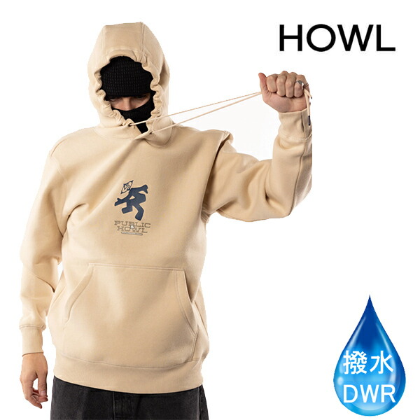 楽天市場】23-24 HOWL / ハウル LOGO hoody メンズ レディース