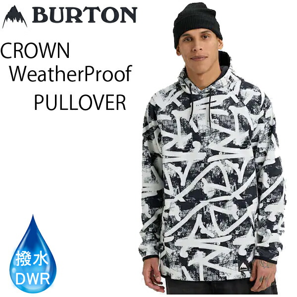 楽天市場】24-25 BURTON 撥水パーカー Crown Weatherproof FZ 22023105