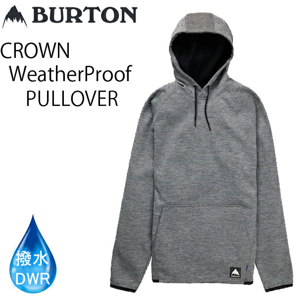 BURTON  スノーパーカー BURTON（バートン） 24-25 BURTON 撥水パーカー Crown Weatherproof FZ
