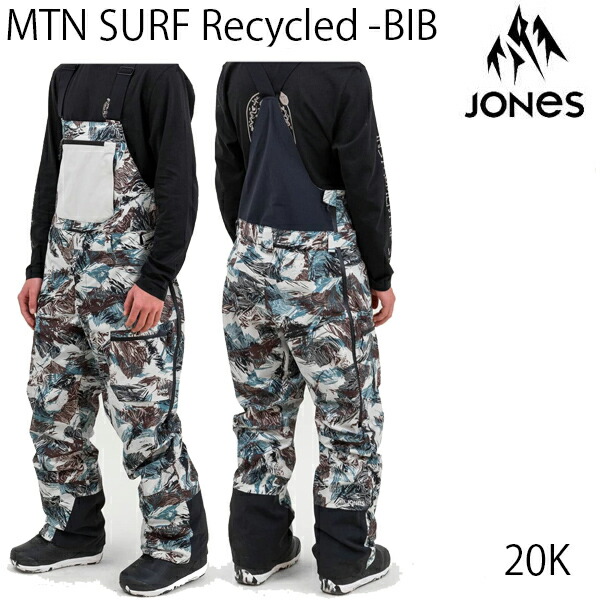 Jones 黒 スノーボード 、スキーパンツ　Mサイズ　男性用 JONES SNOWBOARDS 23-24 ジョーンズ ウェア Men's MTN Surf
