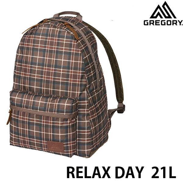 【17日9:59まで★3000円以上で300円OFFクーポン】GREGORY グレゴリー　リュック　バッグ RELAX DAY リラックスデイ ウッドランドプラッド 155766 デイパック【バックパック・リュックサック】【C1】【s6】