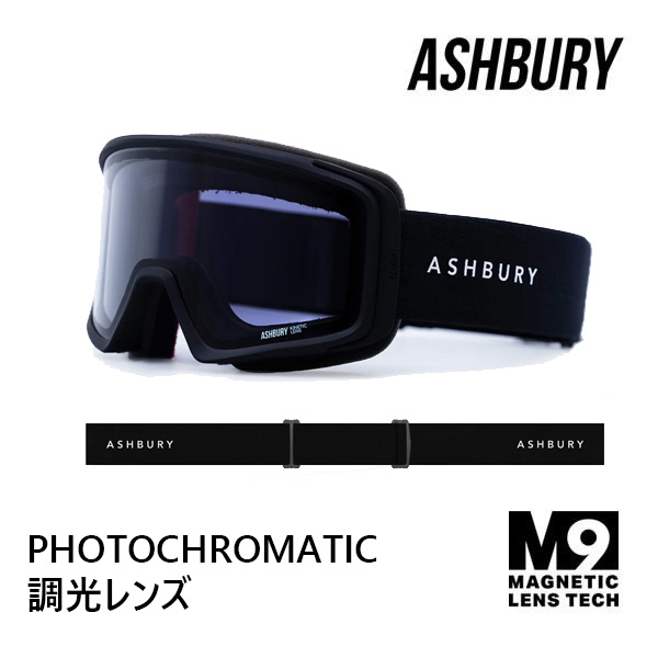 楽天市場】ASHBURY アシュベリー BLACKBIRD BLACK TRIANGLE ゴーグル