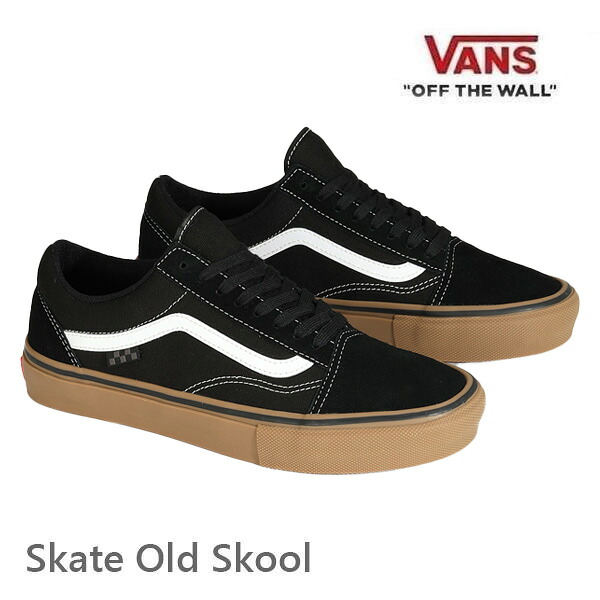 【4/9まで★3000円以上で300円OFFクーポン】バンズ スケート オールドスクール VANS Skate Old Skool / BLACK/GUM/WHITE ( VN000EDNB9K ) ヴァンズ スニーカー スケボーシューズ【s6】