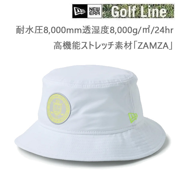 【4/9まで★3000円以上で300円OFFクーポン】ニューエラ ゴルフ バケット01 ZAMZA ホワイト ( 14747170 ) newera GOLF 正規品【K1】【N1】【s6】