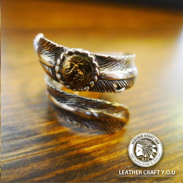 真鍮 × シルバー アクセサリー ring-go0903065a-1a.jpg