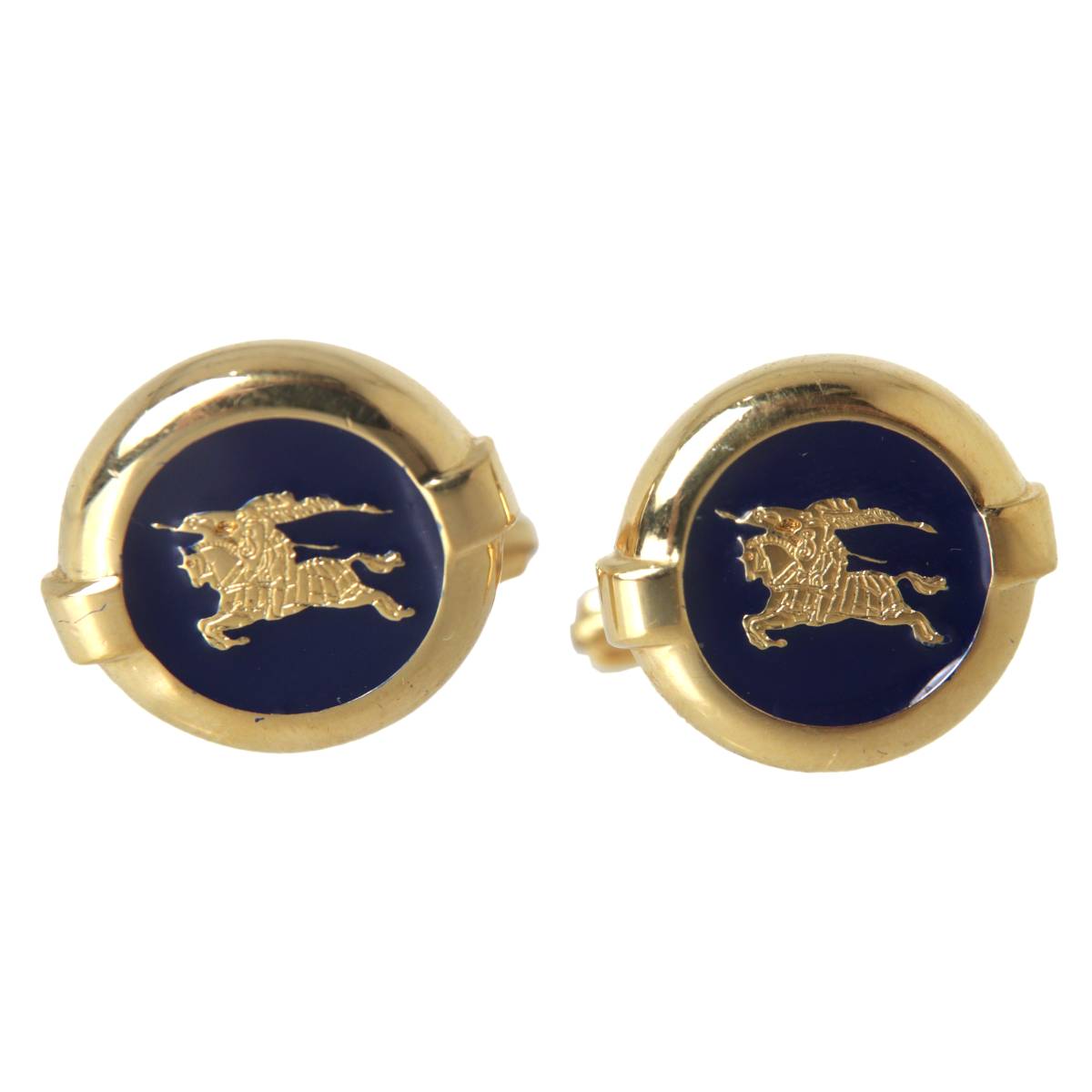 BURBERRY 美品 カフス 楽天市場】【中古】 バーバリー カフス アクセサリー ゴールド