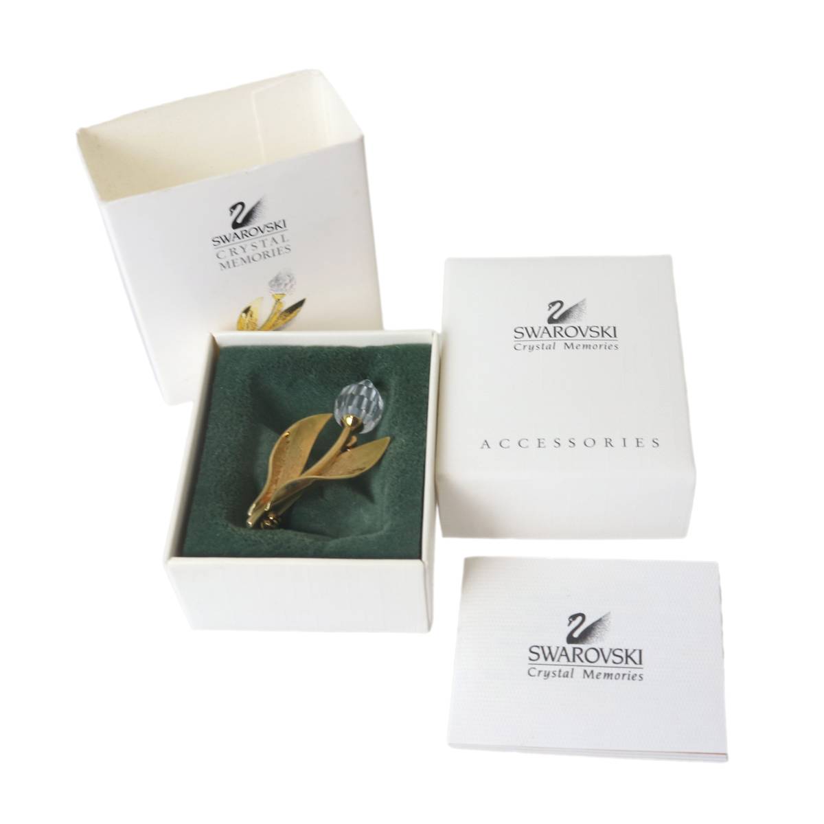 楽天市場】SWAROVSKI(スワロフスキー) ブローチ 花 フラワー