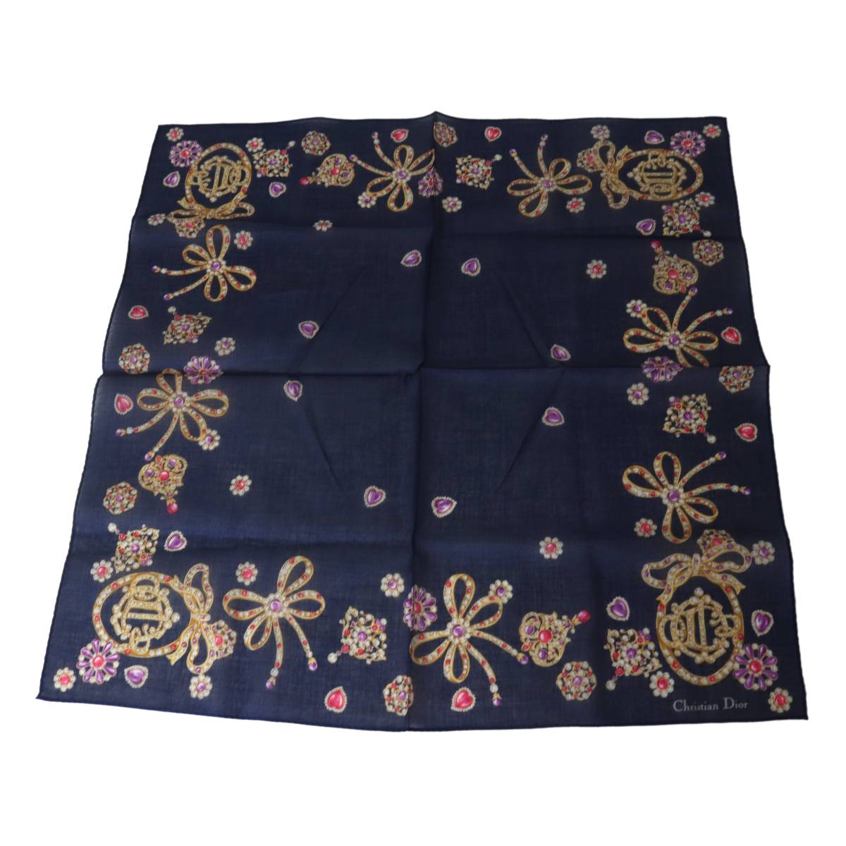 楽天市場】【飯能本店】 ディオール ロゴ レディース ハンカチ