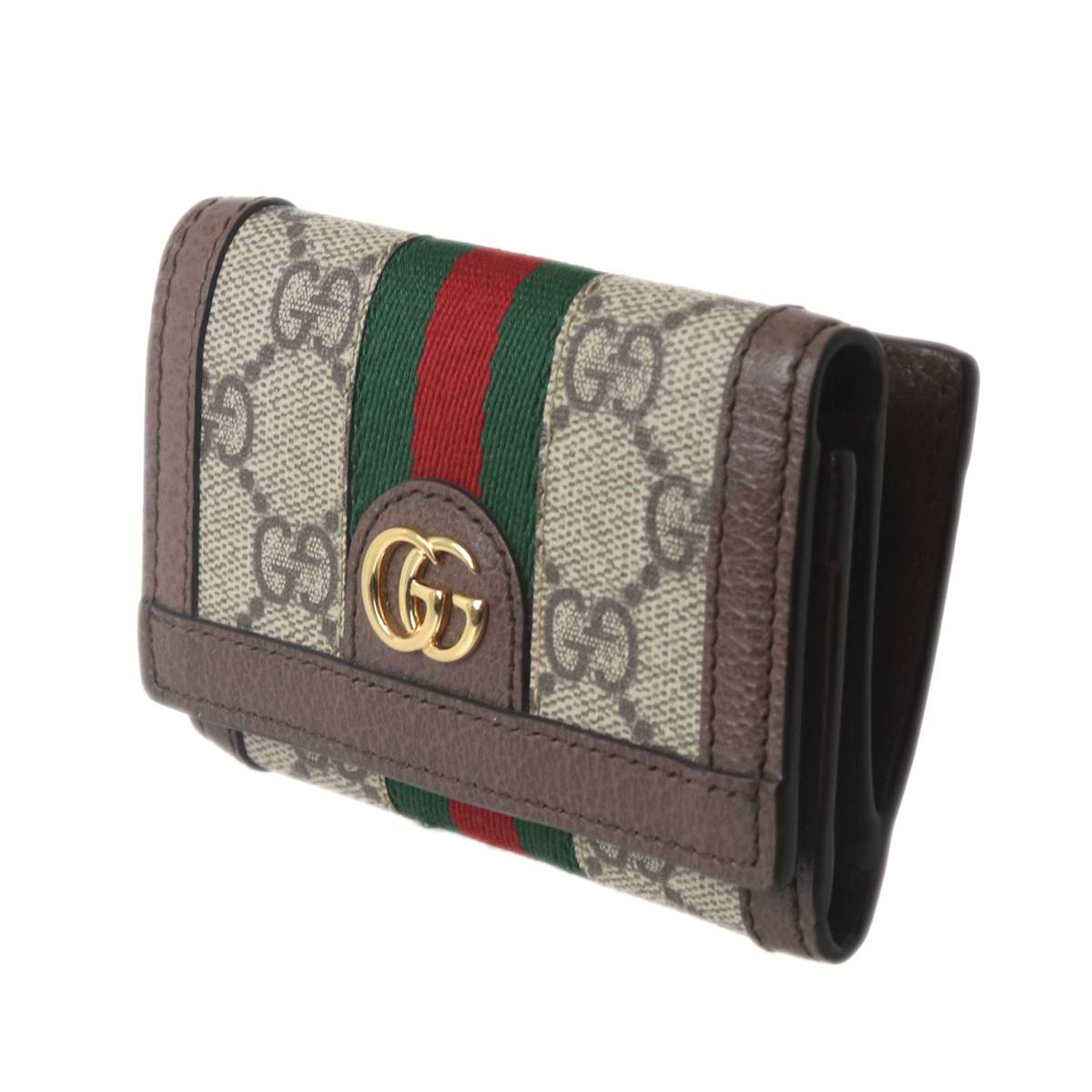 【中古】 GUCCI/グッチ 三つ折り財布 GGシュプリーム マルチカラー 644334 ES Bランク｜ブランドショップ　リバース