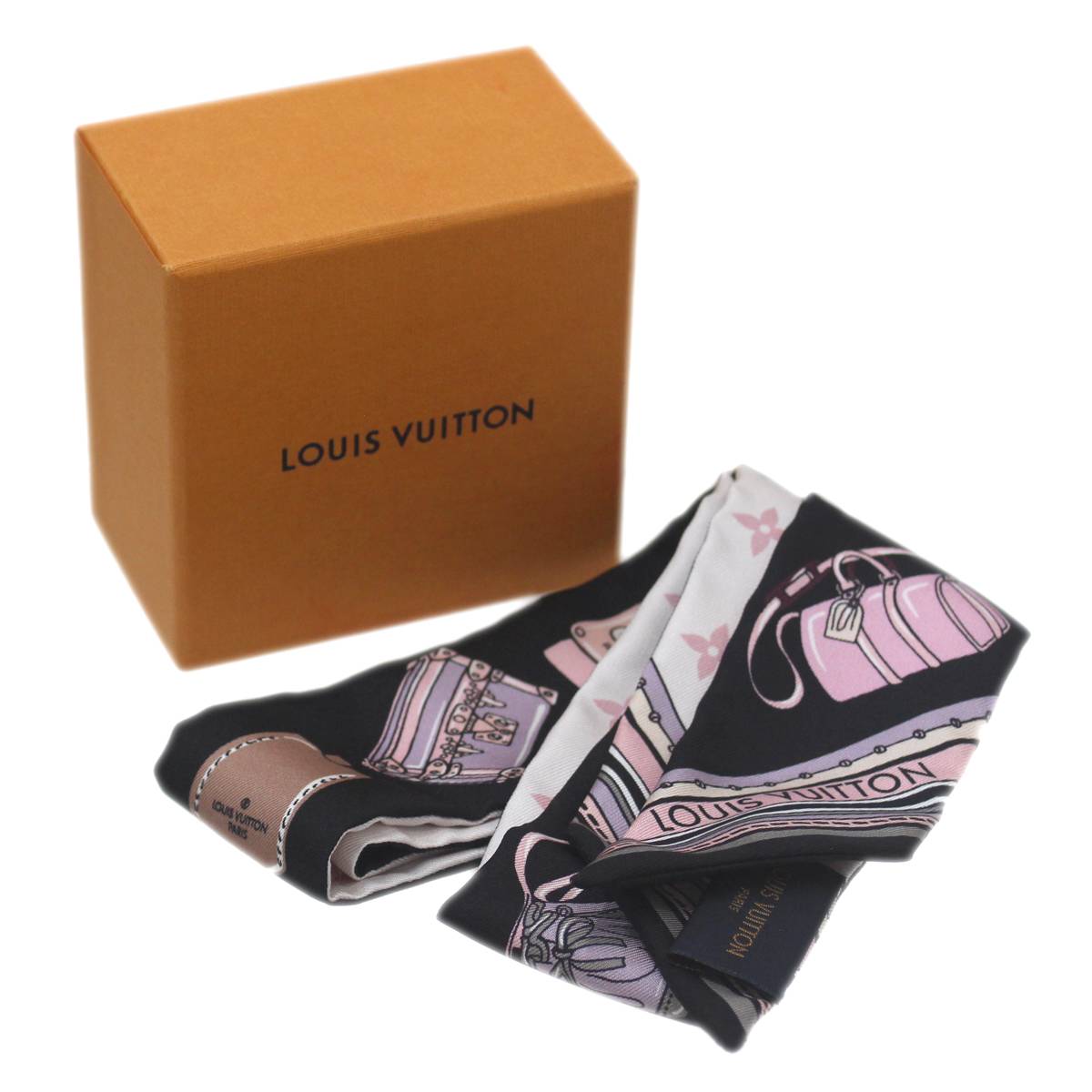 ！専用です！　LOUISVUITTON バンドー スカーフ マルチカラー LOUIS VUITTON - 【中古】 ルイ・ヴィトン スカーフ バンドー