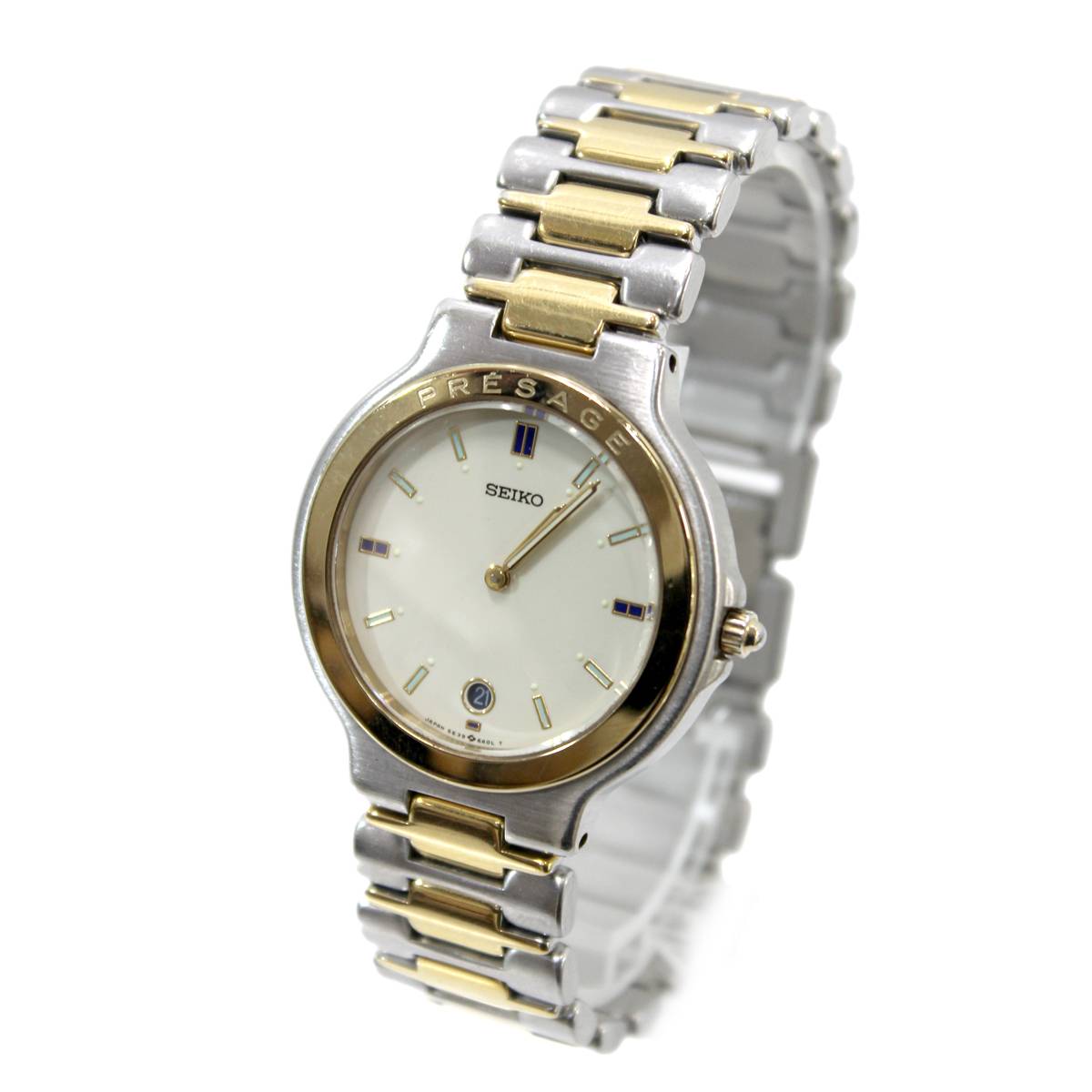 24時間限定値下げ！SEIKO プレサージュムーン フェイズ 腕時計 ♢ SEIKOプレサージュ ムーンフェイスSAWD001 6F34-6060 - メルカリ