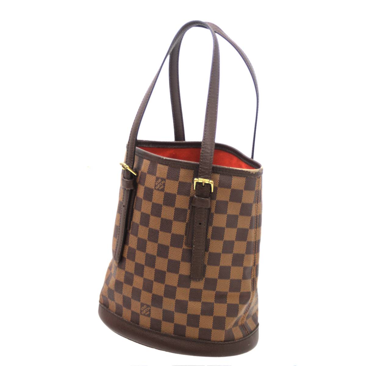 美品　LOUIS VUITTON マレ　ダミエ・エベヌ　トートバッグ　ポーチ付き 楽天市場】LOUIS VUITTON(ルイヴィトン) ダミエ マレ トート