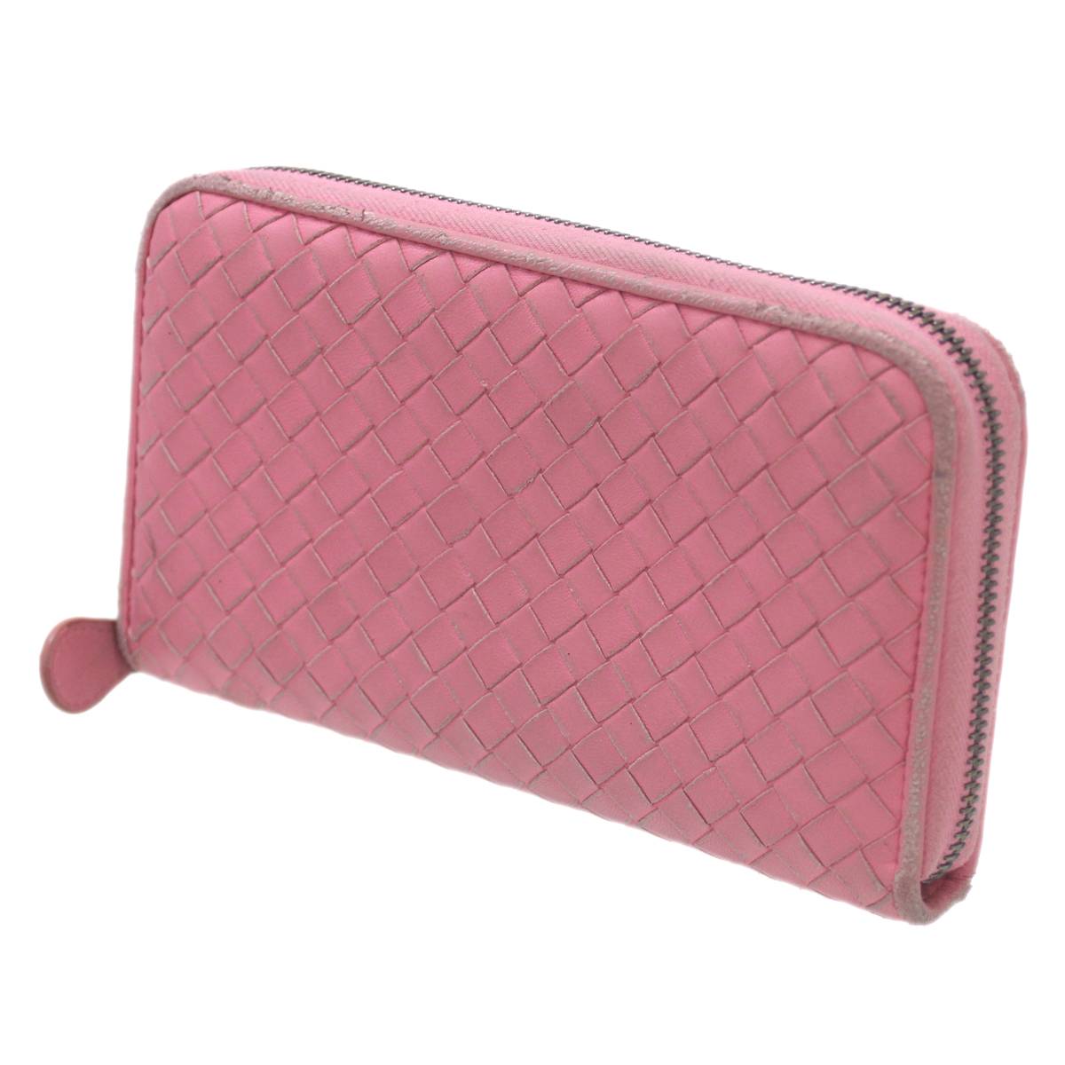 【中古】 Bottega Veneta/ボッテガ・ヴェネタ ラウンドファスナー長財布 IS BCランク