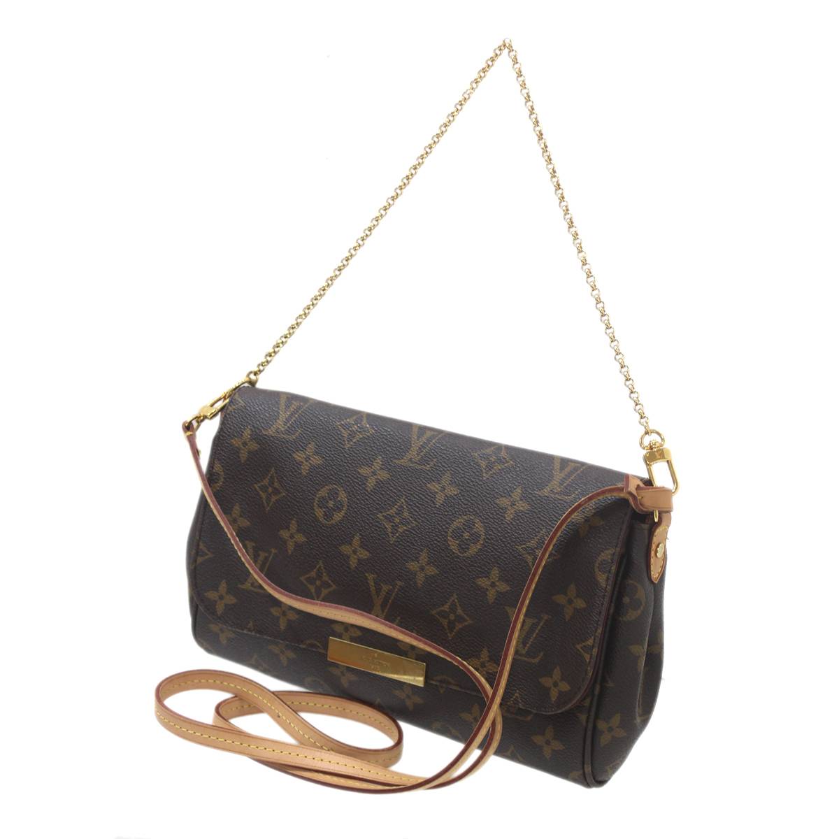 【中古】 LOUIS VUITTON/ルイヴィトン フェイボリットMM 2way御徒面子 ハンドバック ショルダーバッグ モノグラム モノグラム M40718 SA4133 保護すること袋 IS AB序列付ける