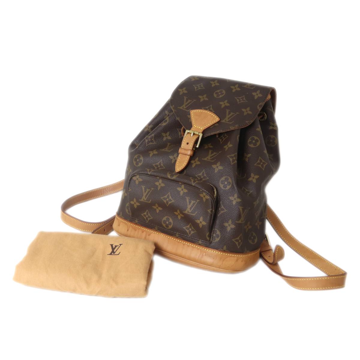 【中古】 LOUIS VUITTON/ルイヴィトン モン掏摸MM 背嚢  モノグラム モノグラム  M51136 SP1001 保護すること袋 IS BC価値づける