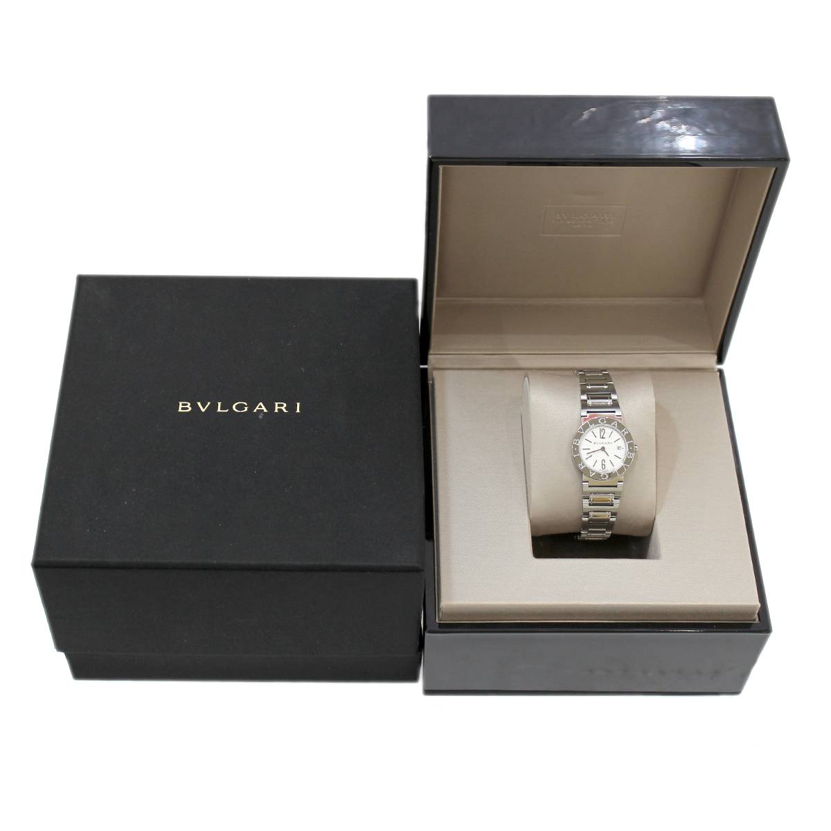 【中古】 BVLGARI/ブルガリ ブル小峡谷 ブル小峡谷 BB26 クォーツウォッチ 入れもの・外箱・ギャランティーカード付き添い人 IS 美品 A序列付ける
