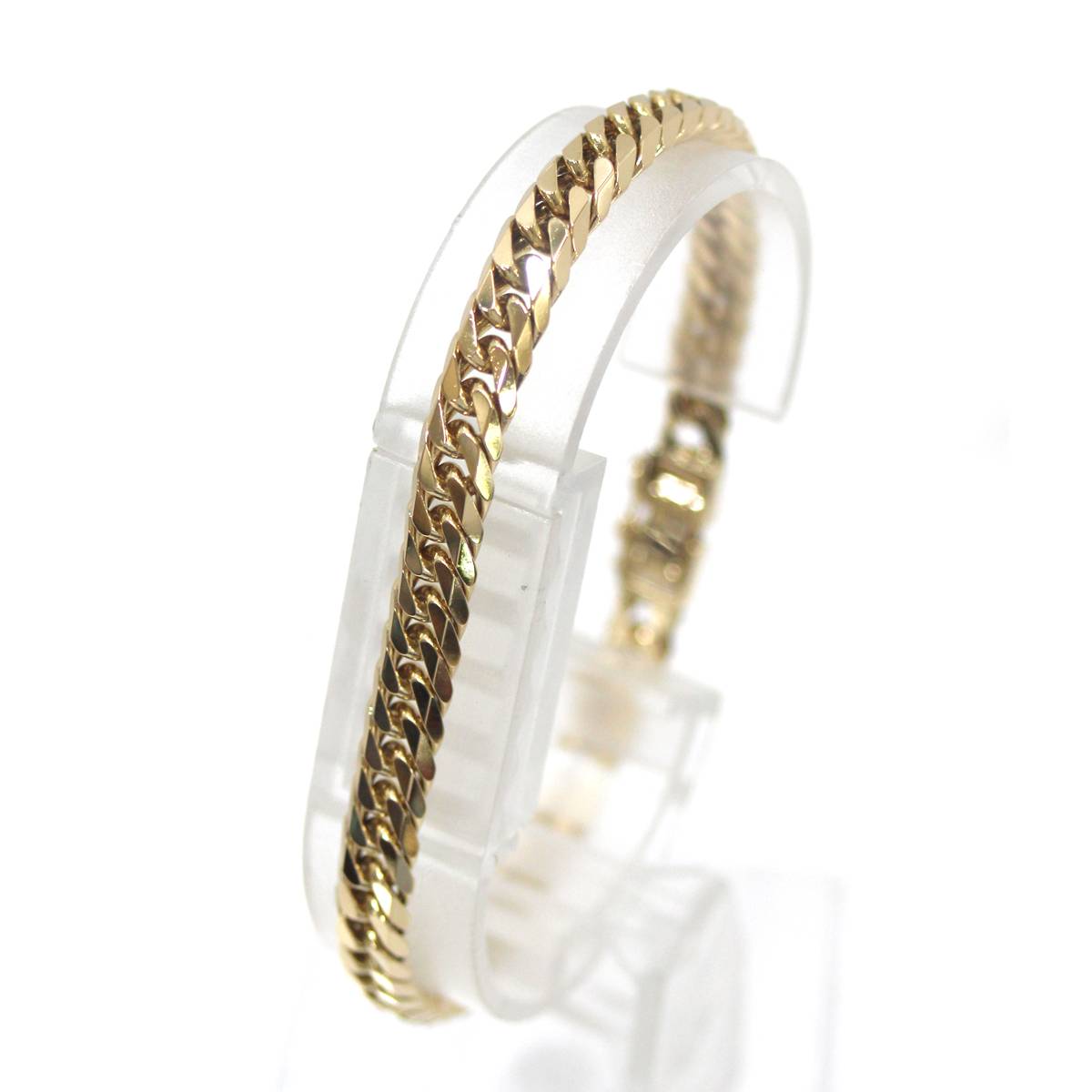 楽天市場】喜平 ブレスレット K18 6面カット ダブル 60g 20cm 造幣局