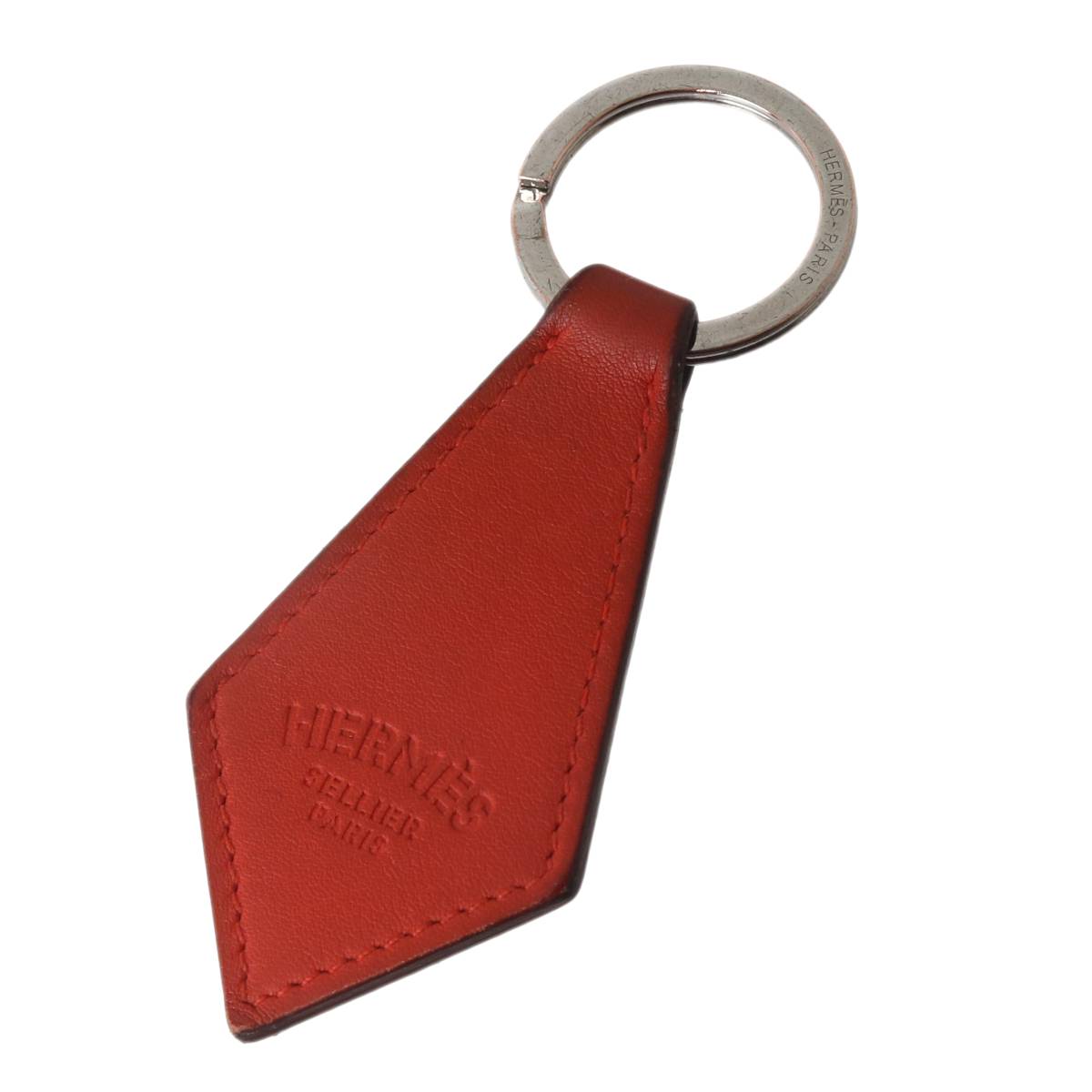 エルメス キーホルダー タブ 新品 HERMES - 新品未使用 エルメス キーリング タブ キーホルダーの