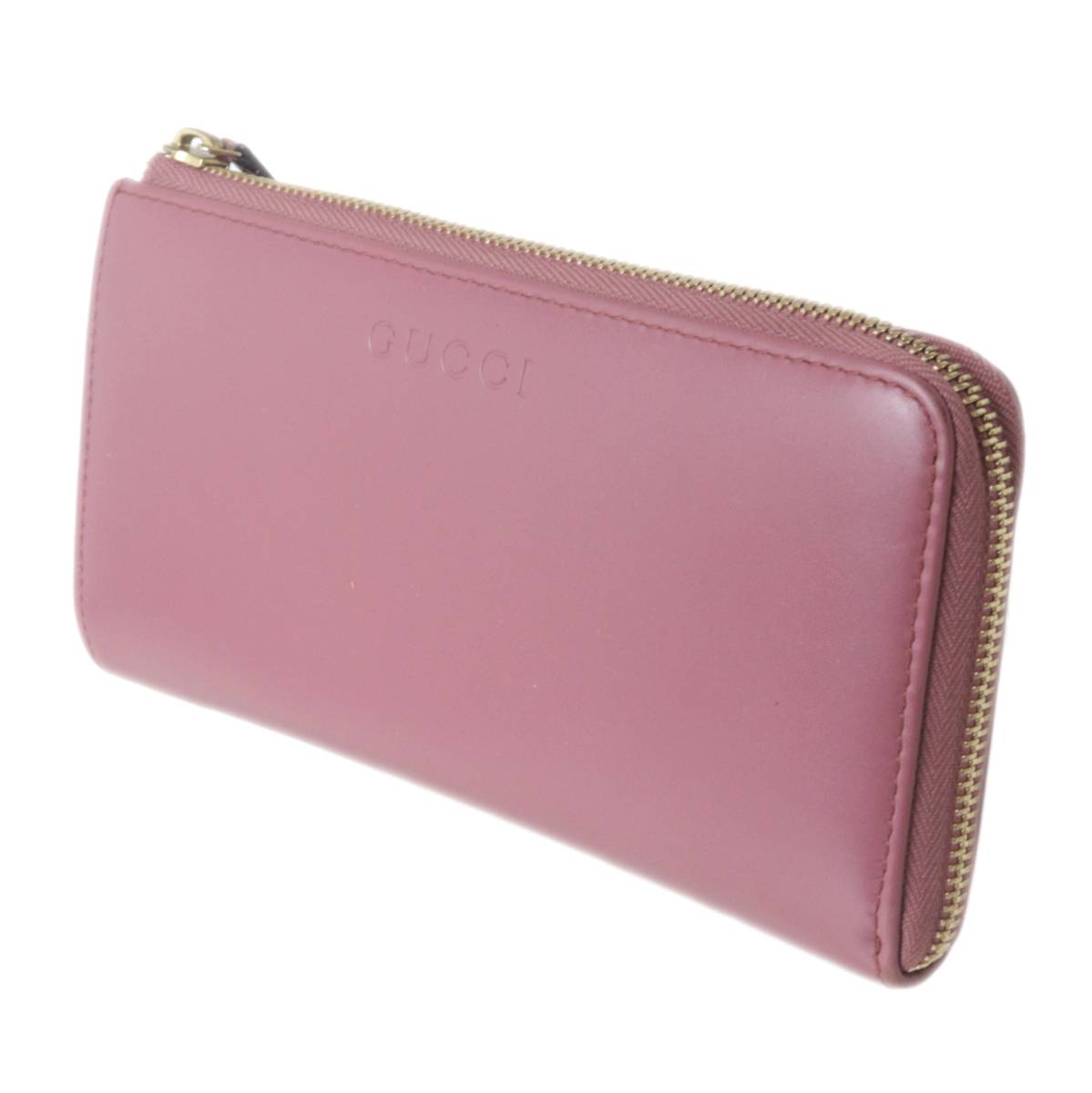 楽天市場】グッチ GUCCI L字ファスナー長財布 グッチシマ ピンク