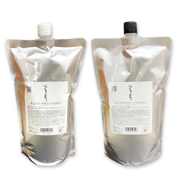 楽天市場】髪にドラマを。 つるりんちょ シャンプー 1000ml