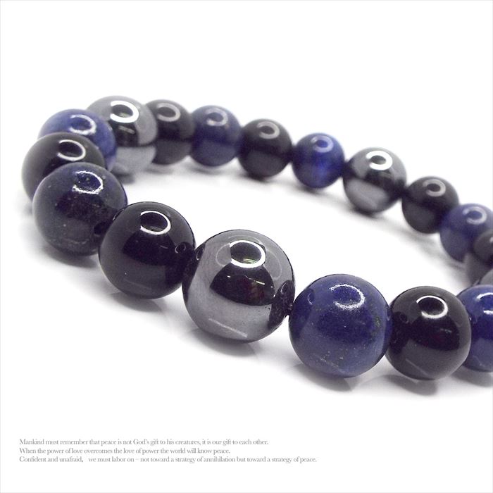 K*o様 no.5 |ラピスラズリ|天然石ブレスレット 楽天市場】天然石 ブラックオニキス ラピスラズリ ブレスレット