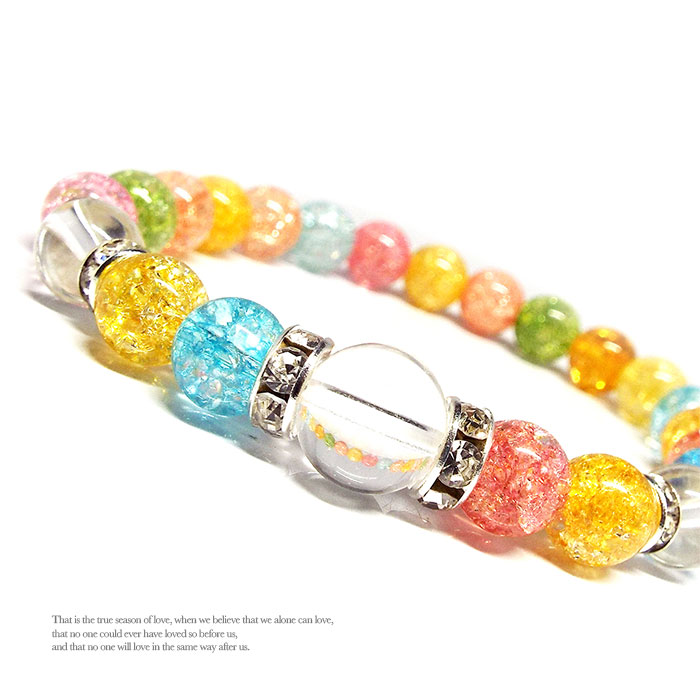 多色天然石ビーズブレスレット メンズ ブレスレット 開運 天然石 8mm ビーズ 数珠ブレス スクロール