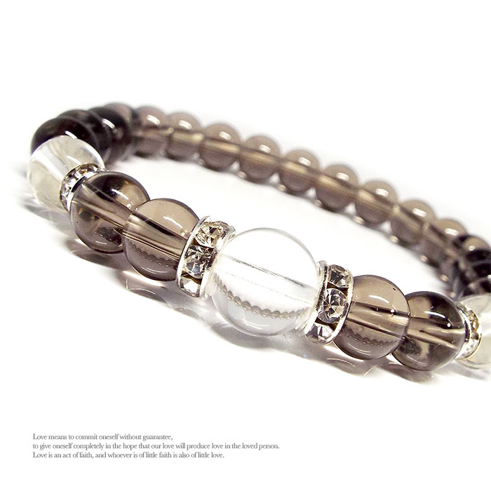 楽天市場】水晶 ツイストファセットカット ブレスレット 天然石