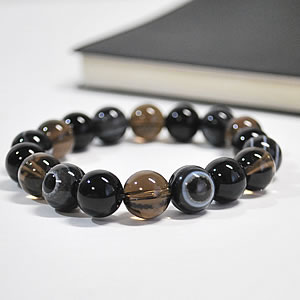 楽天市場】天眼石AAA8mm スモーキークォーツAAA8mm オニキス8mm