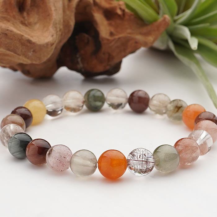 楽天市場】福禄寿 ブレスレット ルチルクォーツ ブレスレット カラー